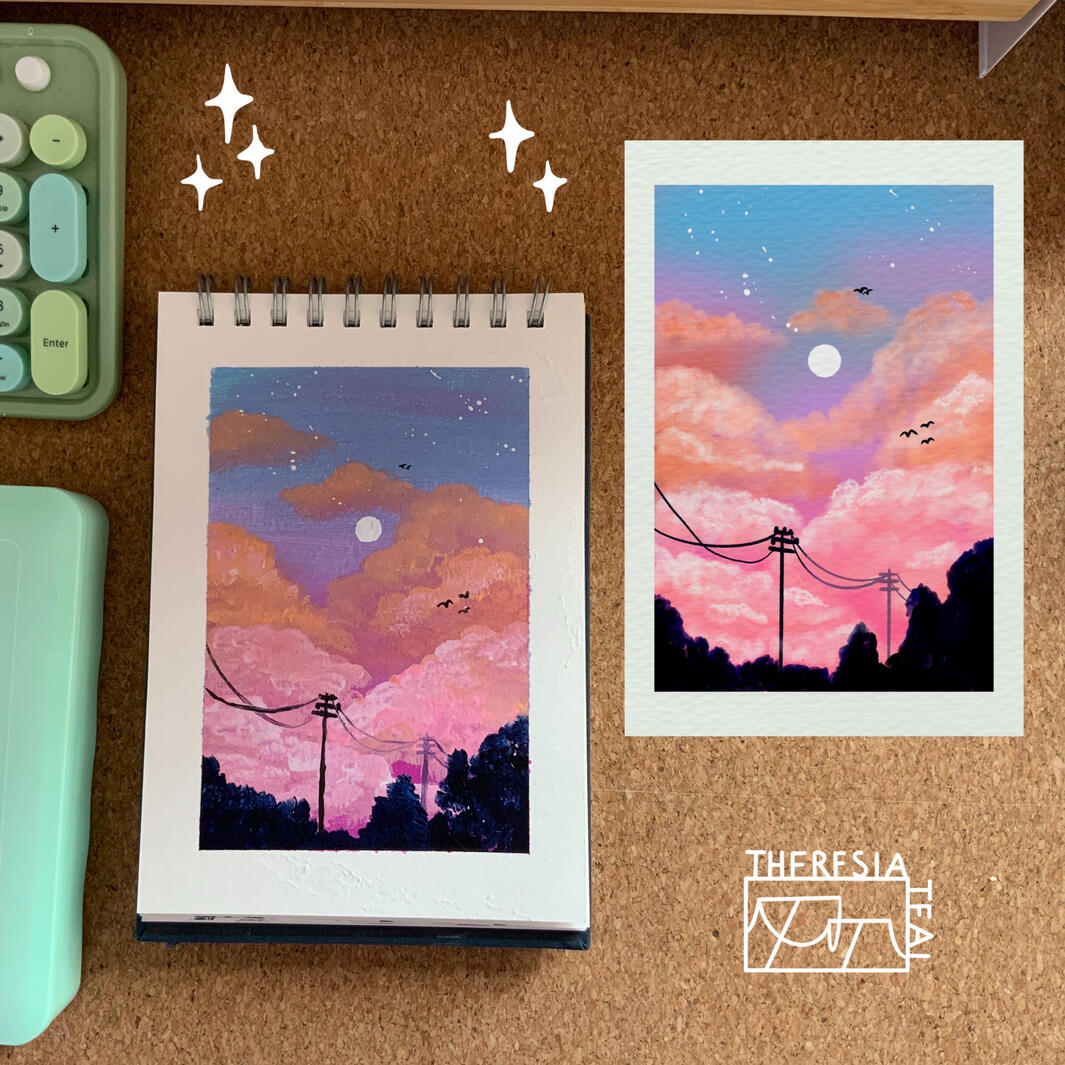 Digital vs. traditional Painting